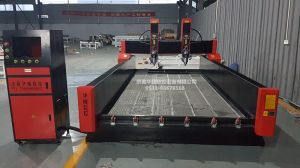 哈尔滨通河县HW-1825双头重型浮雕石材雕刻机